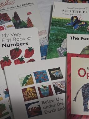 LOT of Children's ERIC CARLE BOOKS Nice Condition! Hardback & Paperback